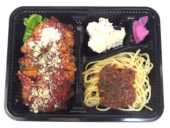 チキンカツミラノソース