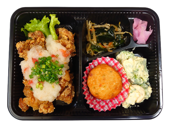 鶏唐揚げ甘酢おろしソース