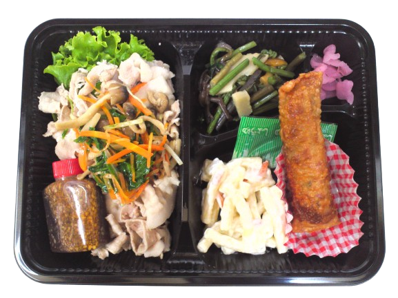 冷しゃぶ梅ドレッシング