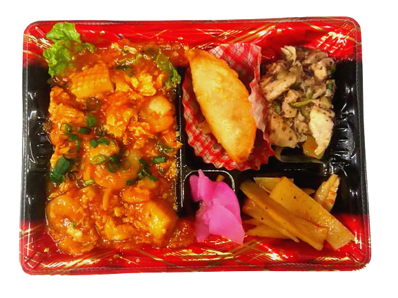 エビと玉子のチリソース(★)