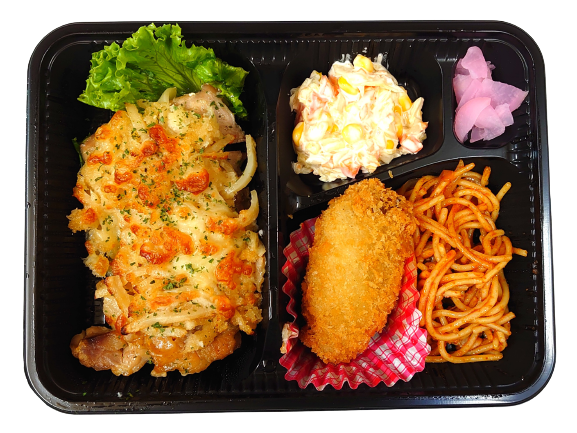 チキンポテマヨチーズ焼き