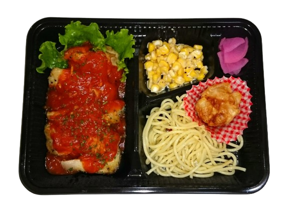 グリルチキントマトソース