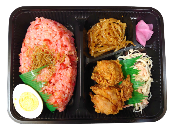 カリカリ梅とジャコのチャーハン