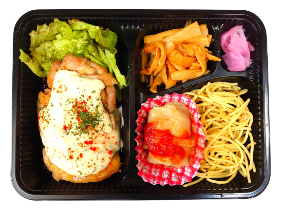 グリルチキンチーズマヨソース